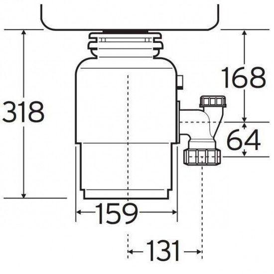 Измельчитель отходов In-Sink-Erator Model 46